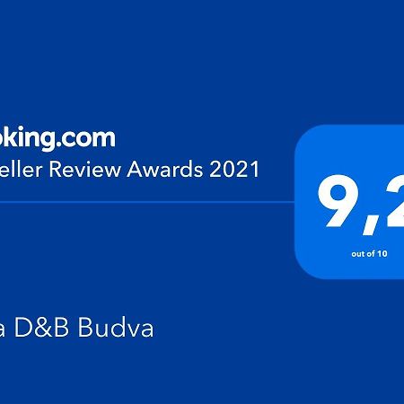 Villa D&B Μπούντβα Εξωτερικό φωτογραφία